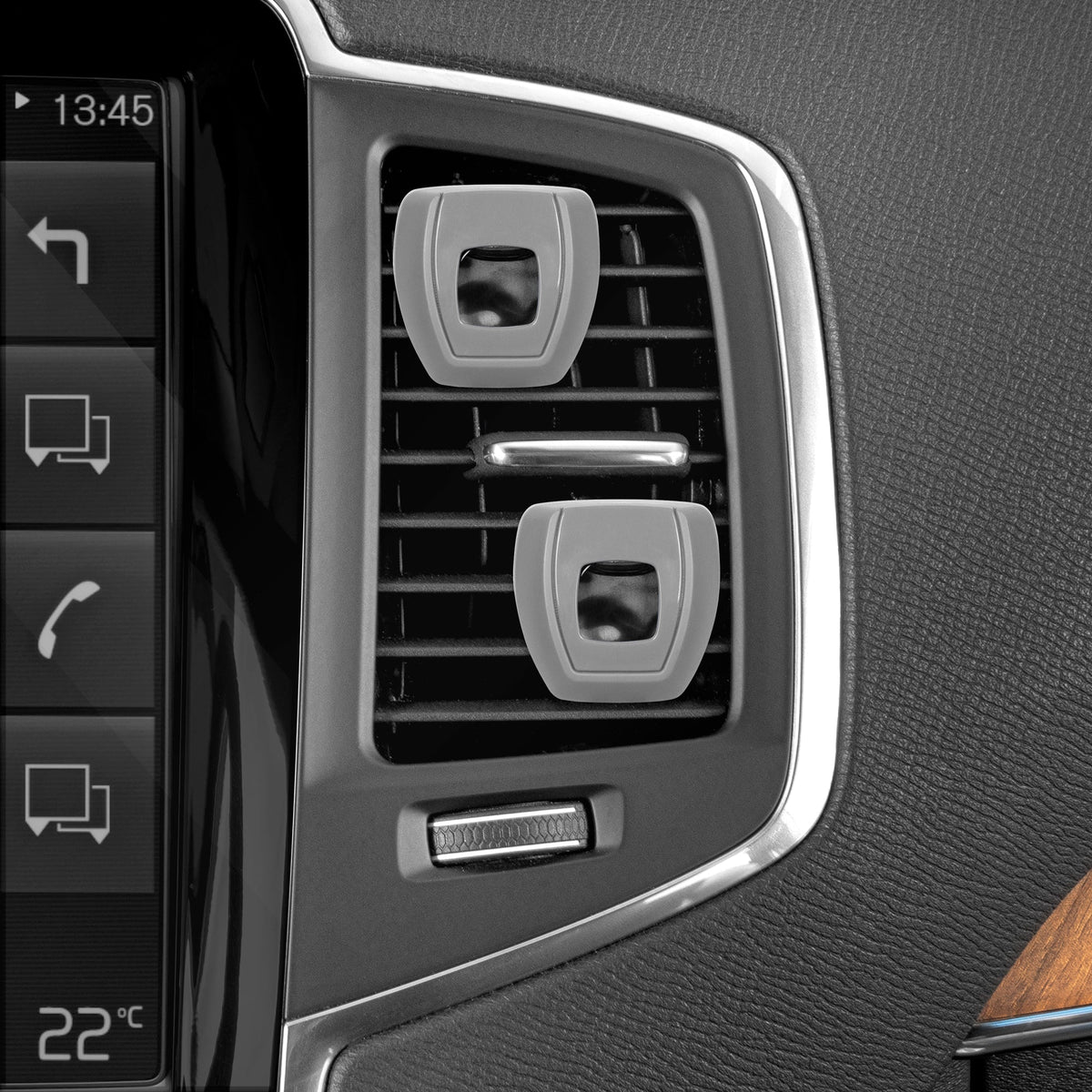 Motor Trend Vent Clip Air Freshener - Langlebige frische Düfte für Autos, LKW und SUVs - Vanilla Scent