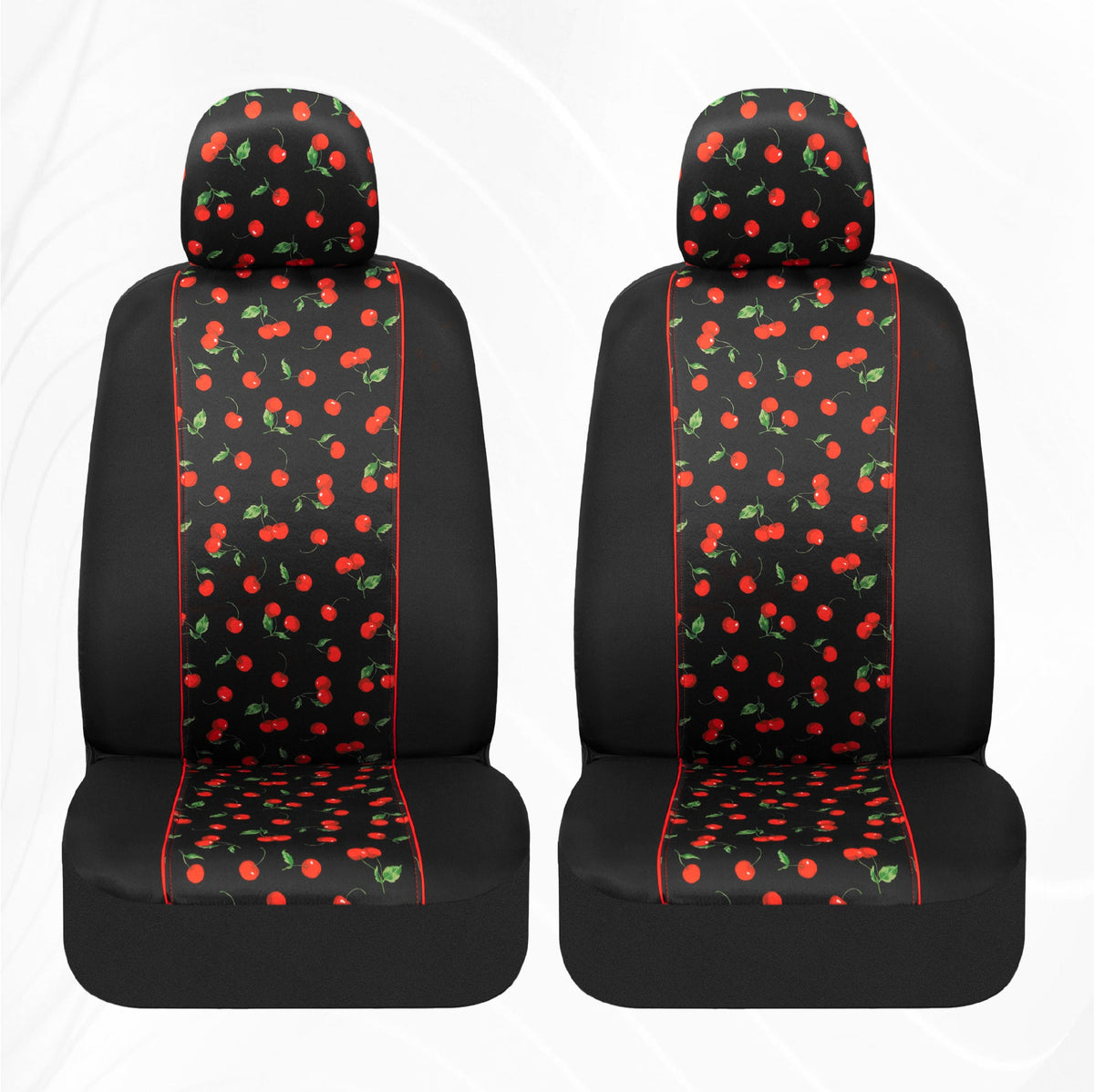 BDK 2-Pack Red Cherries Vordersitzbezüge