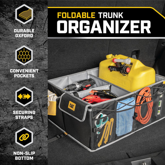 CAT FlexTrunk Trunk / Cargo Organizer und Lagerung, zusammenklappbar & verstellbare Multi-Fachbereiche (17' x 23' x 11')