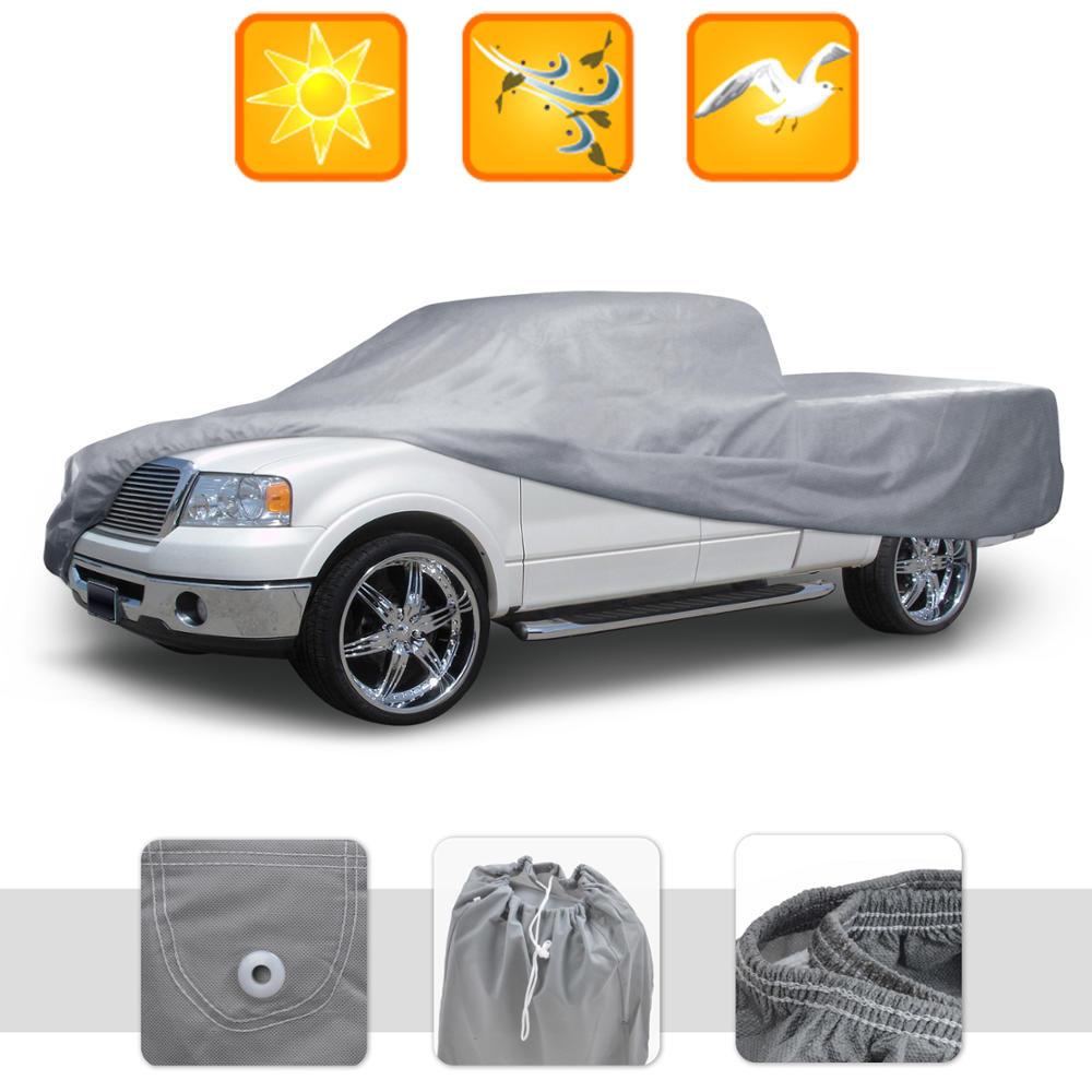BDK No-Scratch Indoor / Outdoor Non-Woven Langlebige LKW Abdeckung - XL (Vollgröße reguläre Kabine)