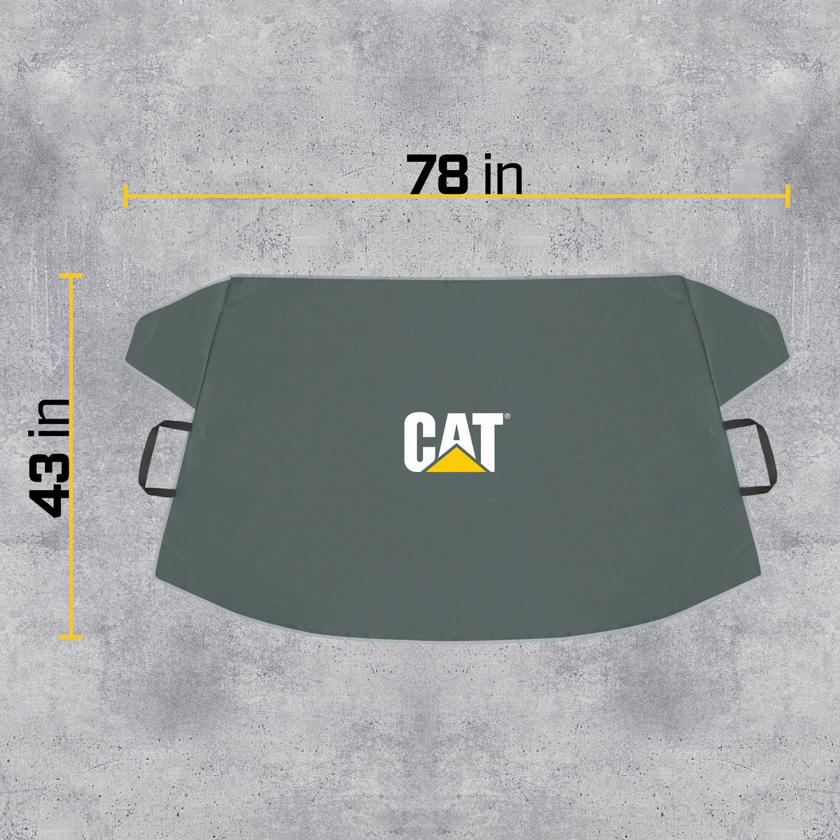 Cat® Schneeschutzscheibe Schnee Abdeckung, härteste Auto Frostschutz für Eis & Schnee, Wetterfest für den Winter, Enthält Anti-Diebstahl Straps, Frostschutz für Auto-Truck Van SUV
