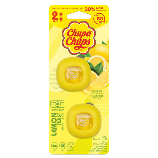 Chupa Chups 2-Pack Air Freshener - Zitronendreher