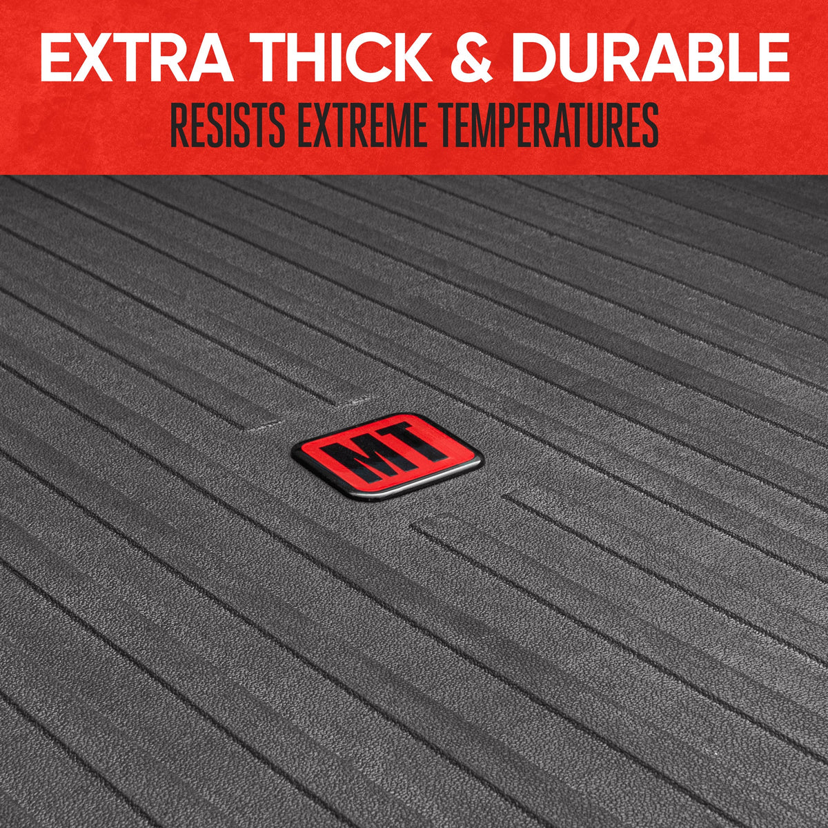 MotorTrend 3D Custom Fit Trunk / Cargo Mat für Ford F-150 CrewCab (2015 - 2021) (5,5 'Bett)