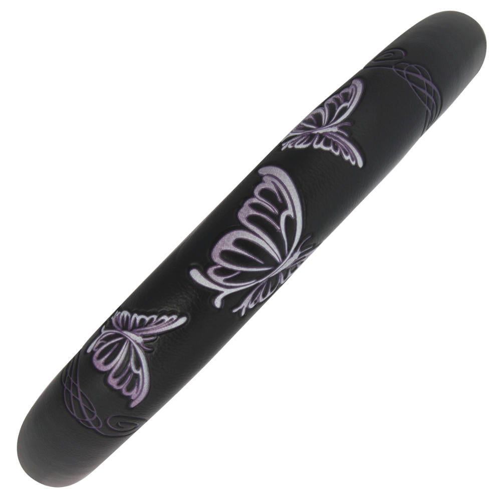 BDK 12-Piece Butterfly Vordersitzbezüge, Rücksitzbezüge, Sicherheitsgurtpads und Lenkradbezüge (Fits 14.5' - 15.5')
