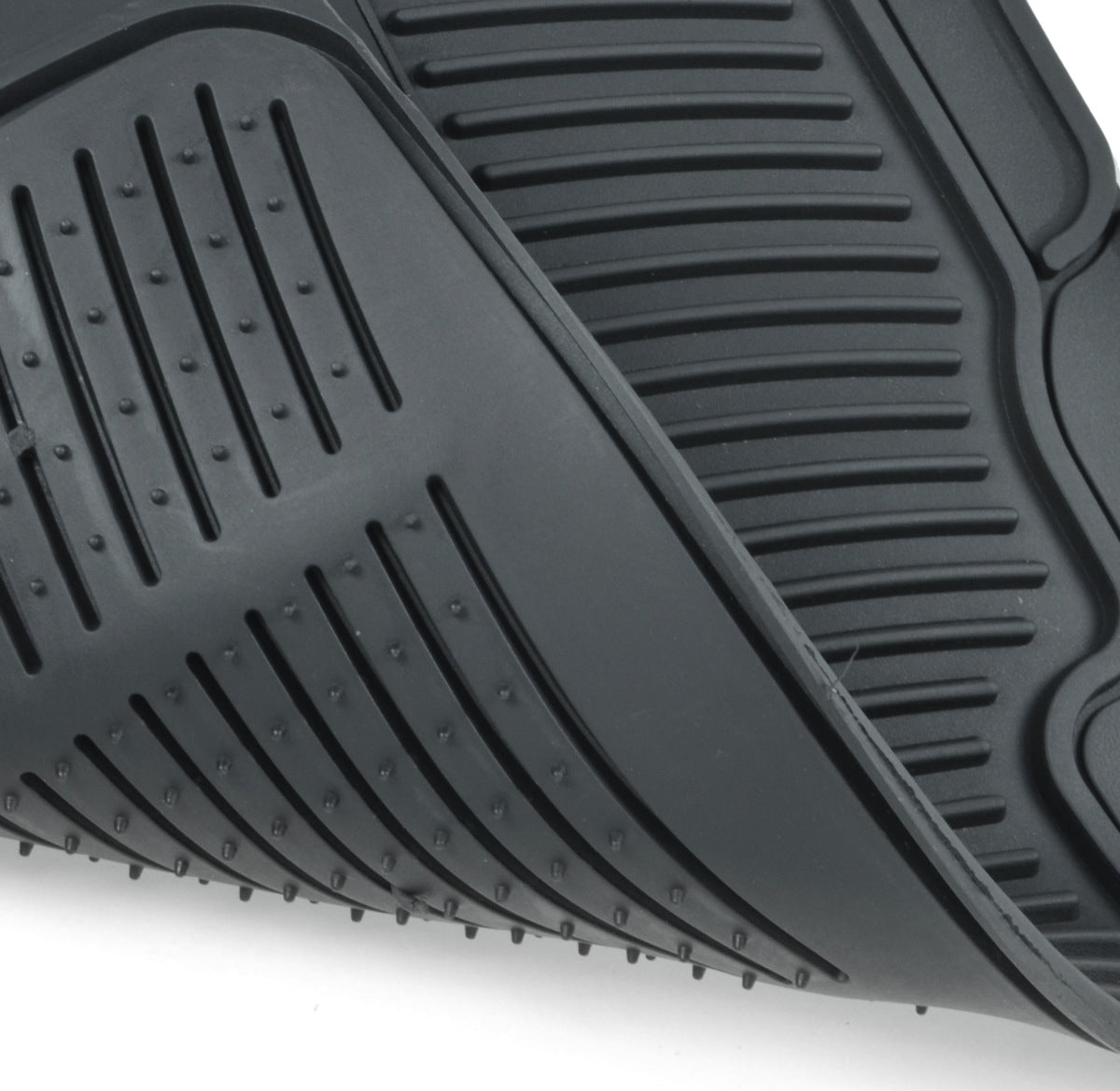 BDK Armored Super Hero Car Floor Matts - Offiziell lizenzierte DC Comics - All Weather Heavy Duty Auto Interieur Liners für Auto Truck Van SUV (Mehrere Stile)