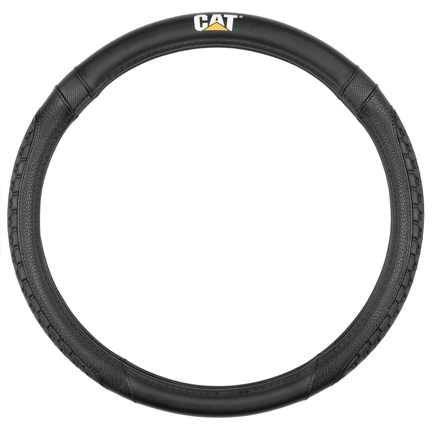 CAT DuraGrip Lenkradabdeckung mit Traktionsgriffen für Wohnmobile, Halblastwagen, Lastwagen und Big Rigs XXL (Fits 17.5' - 18')