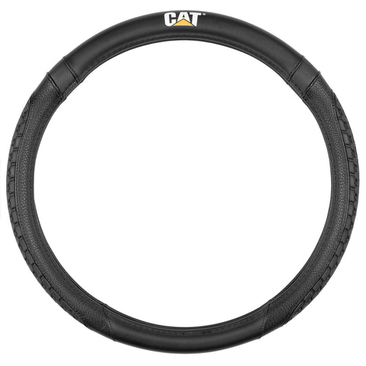 CAT DuraGrip Lenkradabdeckung mit Traktionsgriffen für Wohnmobile, Halblastwagen, Lastwagen und Big Rigs XXL (Fits 17.5' - 18')
