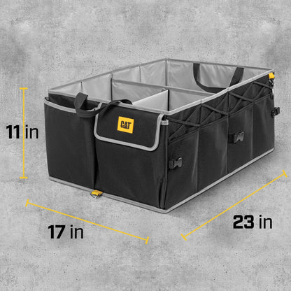 CAT FlexTrunk Trunk / Cargo Organizer und Lagerung, zusammenklappbar & verstellbare Multi-Fachbereiche (17' x 23' x 11')