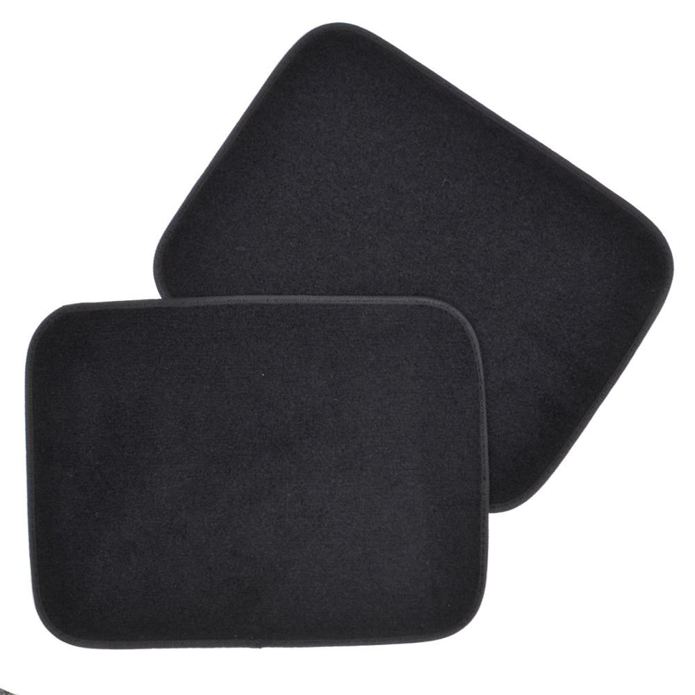 MotorTrend 4-Piece FatRug Premium Teppich Vorderbodenmatten und Hinterbodenmatten mit Fersenpolsterung