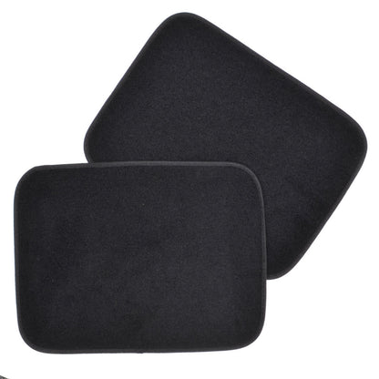 MotorTrend 4-Piece FatRug Premium Teppich Vorderbodenmatten und Hinterbodenmatten mit Fersenpolsterung