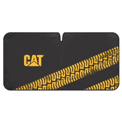 CAT Tread Marks Pop-Up Front Windschutzscheibe Sunshade XL (64' x 32')