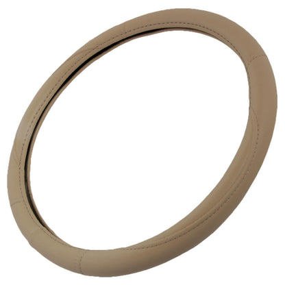 BDK Faux Leather Ergonomic Grip Steering Wheel Abdeckung (Fits 14.5' - 15.5')