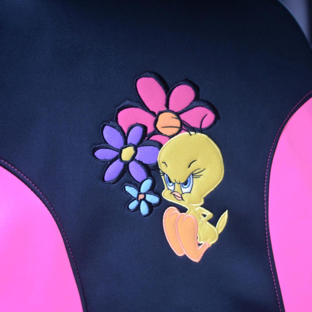 Warner Bros Looney Tunes 2-Stück Tweety Bird Flowers Vordersitzbezüge