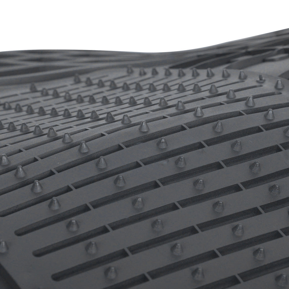 MotorTrend 4-Piece FlexTough Deep Dish Hybrid Groove Vorderbodenmatten und Hinterbodenmatten - Heavy Duty, All Weather, Trimmen Sie, um zu passen