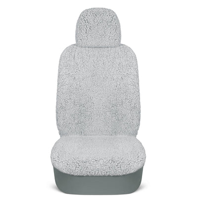 Carbella 2-Pack Plüsch Sherpa Fleece Vordersitzbezüge