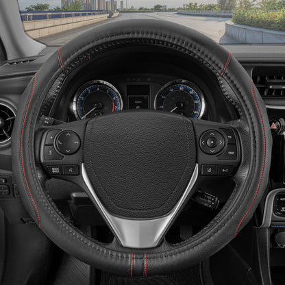 MotorTrend GripDrive Accent Ergonomic Grip Lenkrad Abdeckung (Fits 14.5' - 15.5')