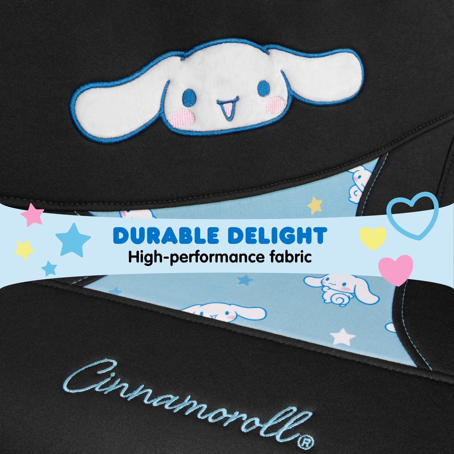 Carbella Offizielle Cinnamoroll 2-Pack Vordersitzbezüge