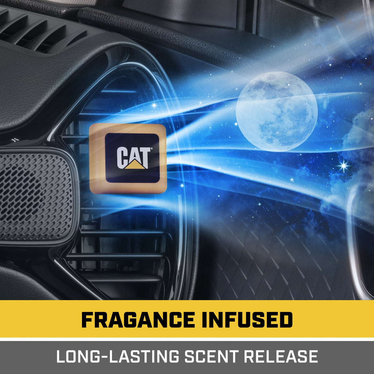 Cat Air Freshener für LKW, Autos, Auto Interior Vent Car Air Freshener - Lang anhaltender Duftgeruch Eliminator Frische Gerüche - Vanille Creme