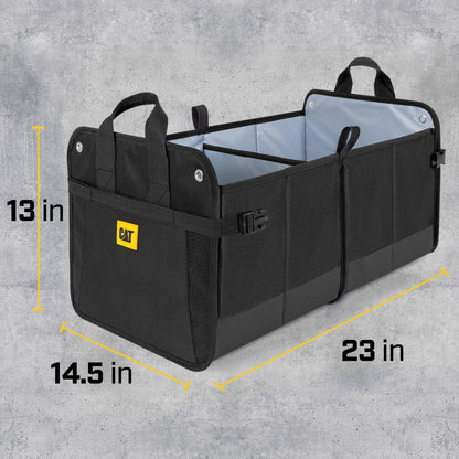 CAT FlexTrunk Trunk / Cargo Organizer und Lagerung, zusammenklappbar & verstellbare Multi-Fachteile (14,5 'x 23' x 13')