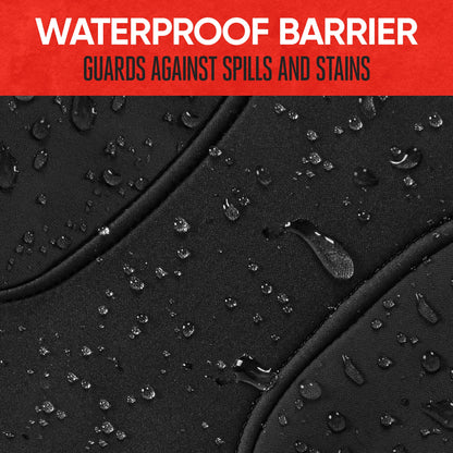 MotorTrend 2-Pack AquaShield Wasserdicht Zwei-Tone Neopren-Vordersitzabdeckungen