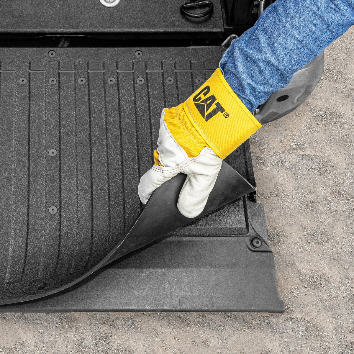 CAT Ultra Tough Trunk / Cargo / Tailgate Mat Protector - Schwere Pflicht, All Weather, Trim to Fit (62 'x 21')