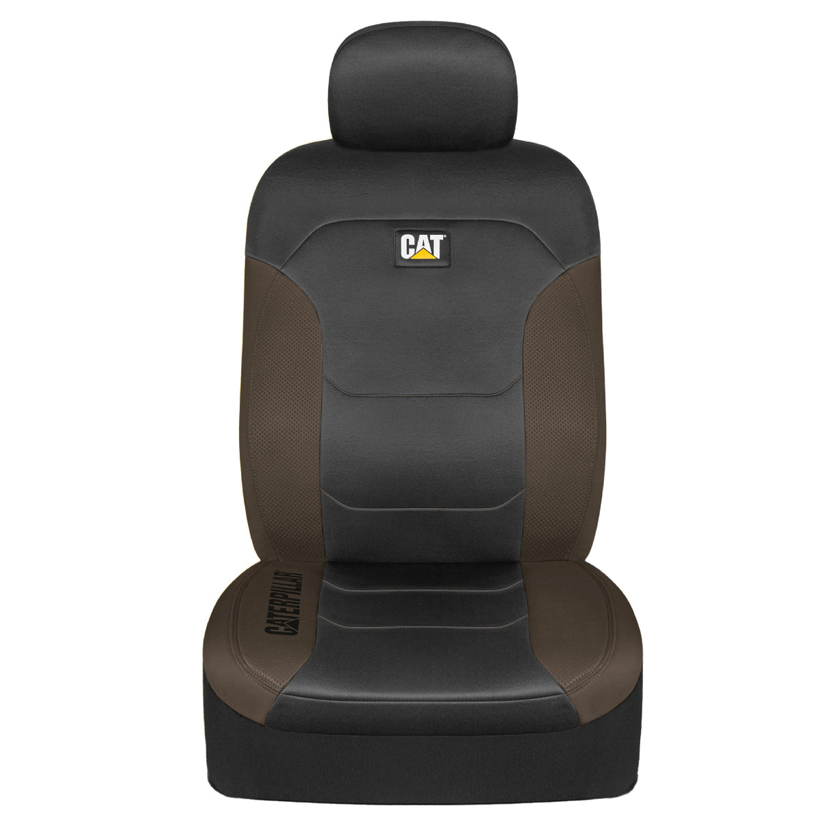 Cat® FlexFitTM Black Beige Sitzbezüge für Autos, LKW und SUV - Set von (2) Front Car Seat Cover Front Seat Protectors - Airbag-kompatible Sitzbezüge für SUV Interior Covers & Seat Cover Zubehör
