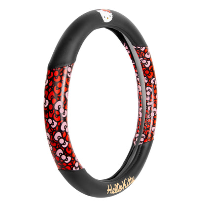 Carbella Sanrio Hello Kitty Bows Lenkradabdeckung (Fits 14.5' - 15')