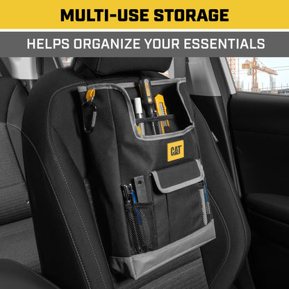 CAT Fahrzeug Vordersitz Organizer Lagerung mit verstellbaren Straps (16' x 12')