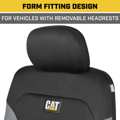 CAT 2-Pack FlexFit Vordersitzbezüge mit Hexagonal Design
