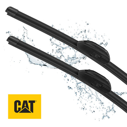 CAT Clarity Premium Performance All Season Ersatz Windschutzscheiben-Wischerblätter für Autos, LKWs, SUVs, Vans (Single)