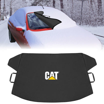 Cat® Schneeschutzscheibe Schnee Abdeckung, härteste Auto Frostschutz für Eis & Schnee, Wetterfest für den Winter, Enthält Anti-Diebstahl Straps, Frostschutz für Auto-Truck Van SUV