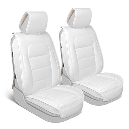 MotorBox 2-Pack Classic Edition Premium Faux Leather Perforated Cushion Vordersitzbezüge