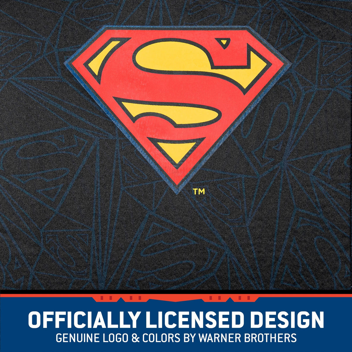 Warner Bros DC Comics 2-Pack Superman Logo Vordersitzbezüge