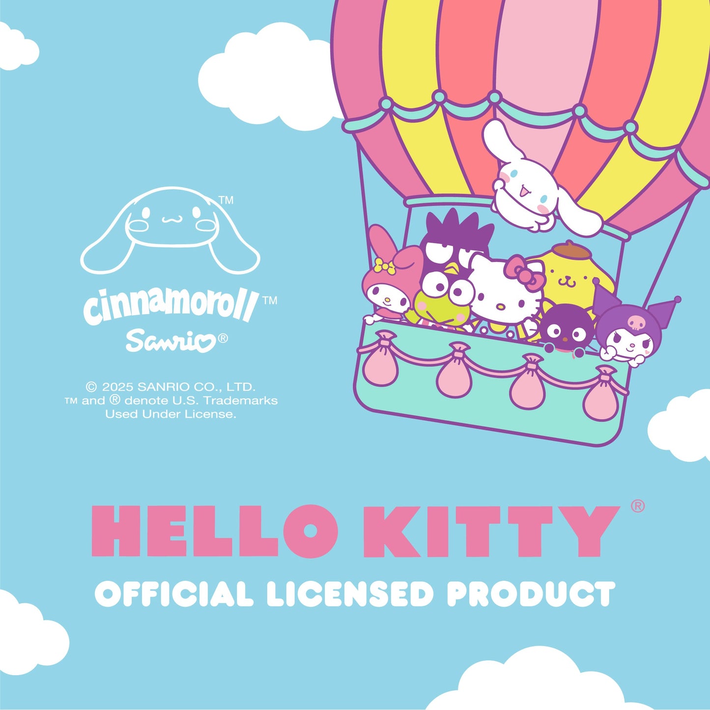 Sanrio Cinnamoroll Car Trunk Organizer und Lagerbehälter - Zusammenklappbare einfache Kompartiment bequeme schwere Aufgabe, Fold Up für einfache Aufbewahrung Box, Automotive Seat Cargo Lebensmittel Werkzeuge - 12,5L x 12,5W x 9H
