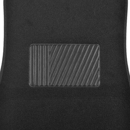 MotorTrend 4-Piece Premium Inter-Lock Backing Teppich Vorderbodenmatten und Hinterbodenmatten