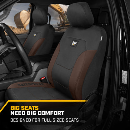 Cat® FlexfitTM Autositzabdeckungen für Pkw-LKW und SUVs (Set von 2) - Autositzabdeckungen für Vordersitze, LKW-Sitzprotektoren, Auto-Innenraumabdeckungen