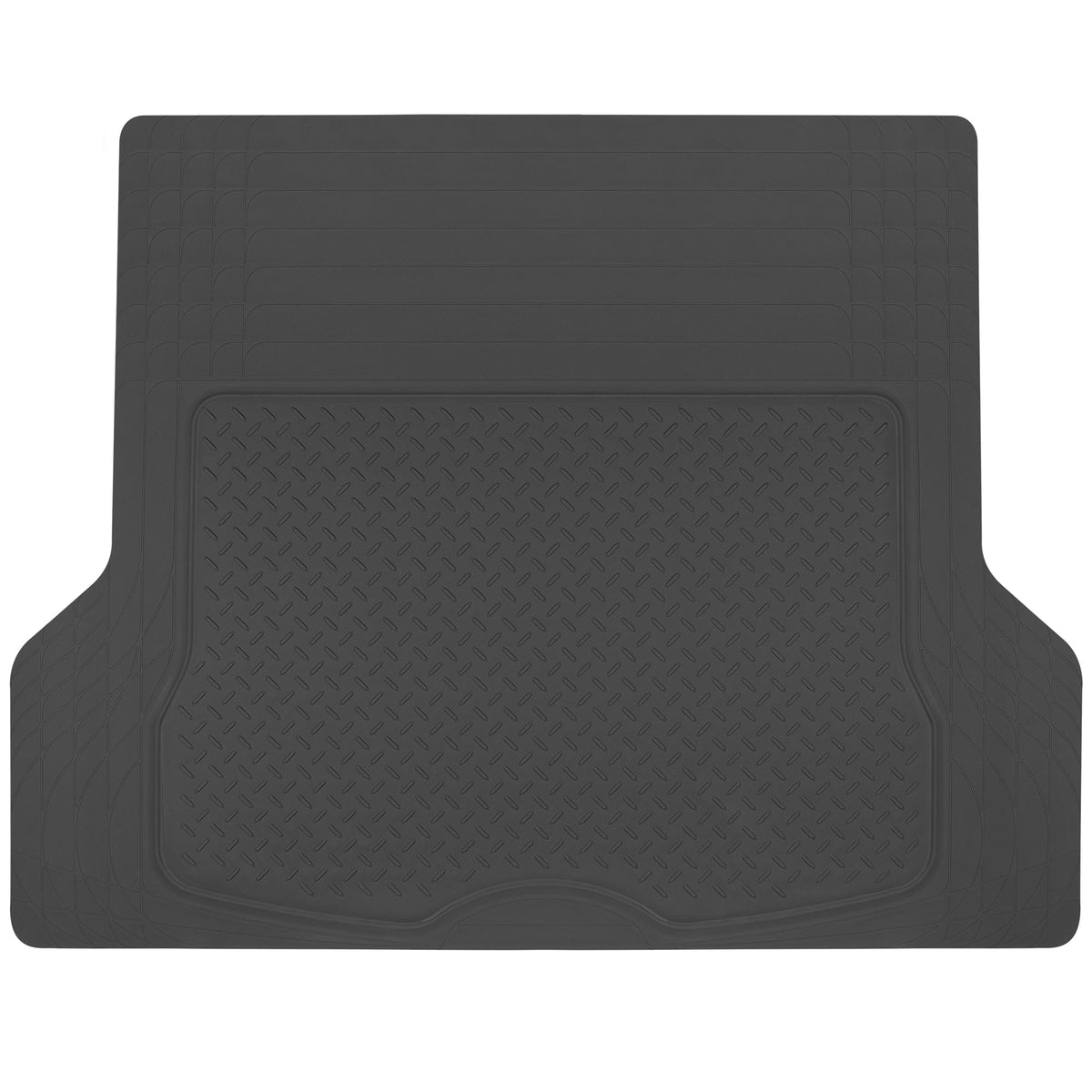 BDK Trunk / Cargo Rubber Liner - Heavy Duty, All Weather, Trim to Fit (53.8 'x 43.2')