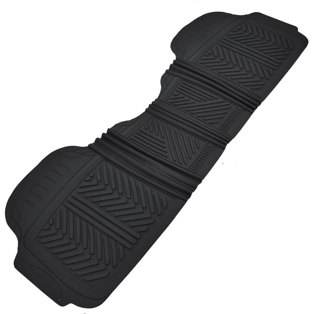MotorTrend 4-Piece 3-Rows Extra-High Ridgeline Vorderbodenmatten, Mittelbodenmatte und Hinterbodenmatte