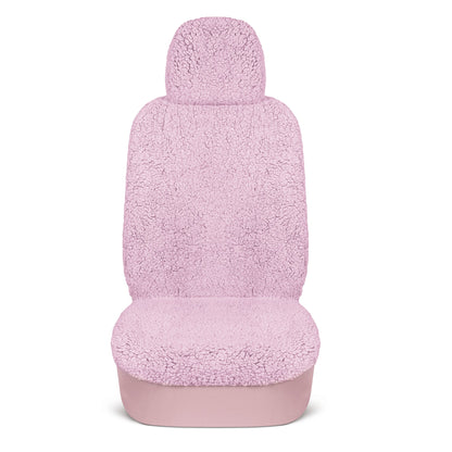 Carbella 2-Pack Plüsch Sherpa Fleece Vordersitzbezüge