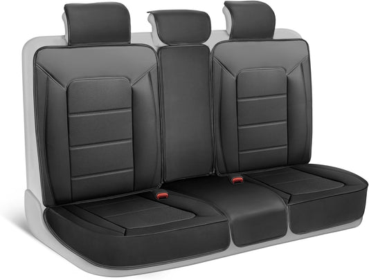 MotorBox Classic Edition Duo-Tone Rear Bench Seat Cover - Grau / Schwarz