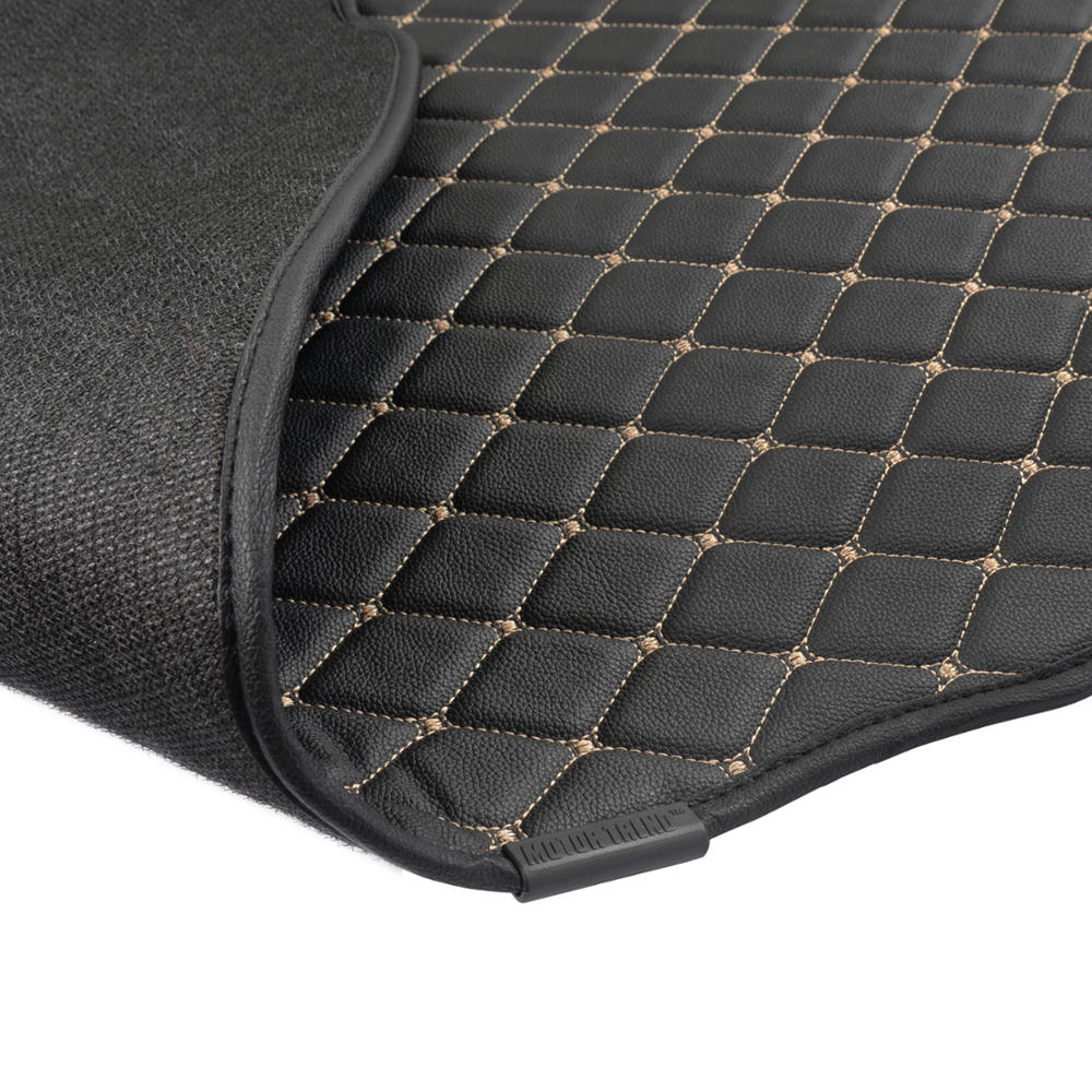 BDK Custom Fit Diamond Stitch Leatherette Trunk / Cargo Liner Mat für Jeep Grand Cherokee (2014 - 2016)