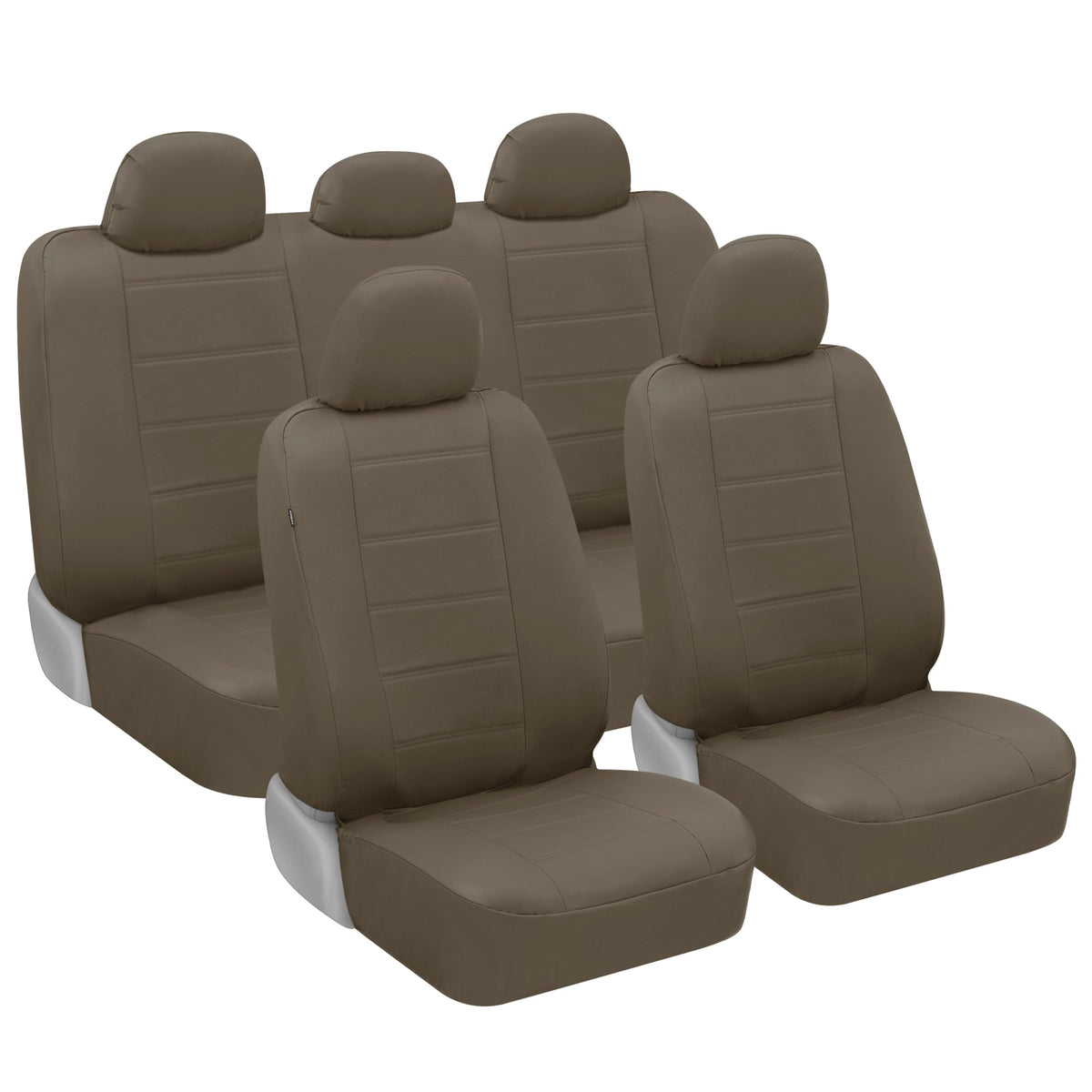 BDK 9-Piece Premium Faux Leder Vordersitze und Rücksitze