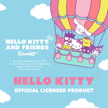Hello Kitty und Freunde Lenkrad Abdeckung, Universal Fit süße Zubehör für Frauen, stilvolle Dekor Geschenk Hallo Zubehör - Passt Standardräder 14.5'-15'
