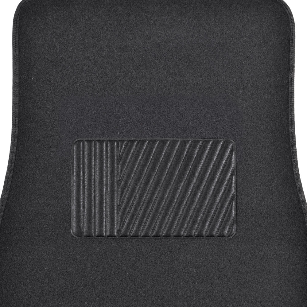 MotorTrend 4-Piece Premium Inter-Lock Backing Teppich Vorderbodenmatten und Hinterbodenmatten