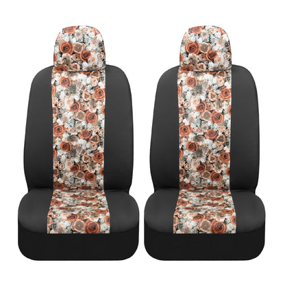 BDK 2-Pack Dusty Rose Floral Vordersitzbezüge