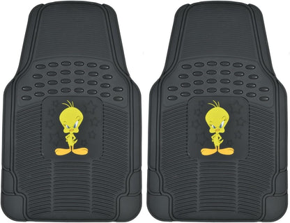 BDK Armored Super Hero Car Floor Matts - Offiziell lizenzierte DC Comics - All Weather Heavy Duty Auto Interieur Liners für Auto Truck Van SUV (Mehrere Stile)