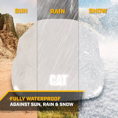 CAT Ultimate Tyvek Fahrzeugabdeckung für Autos, SUVs, LKW, Vans - All Weather, Breathable M (170' x 80' x 69')