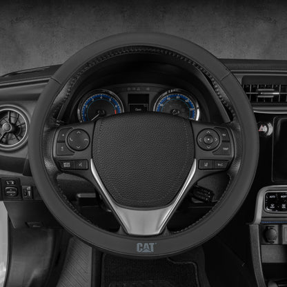 CAT EasyWrap Faux Leather Steering Wheel Abdeckung (Fits 14.5' - 15.5')