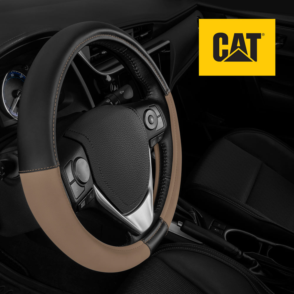 CAT ErgoDrive Faux Leather Steering Wheel Abdeckung (Fits 14.5' - 15.5')