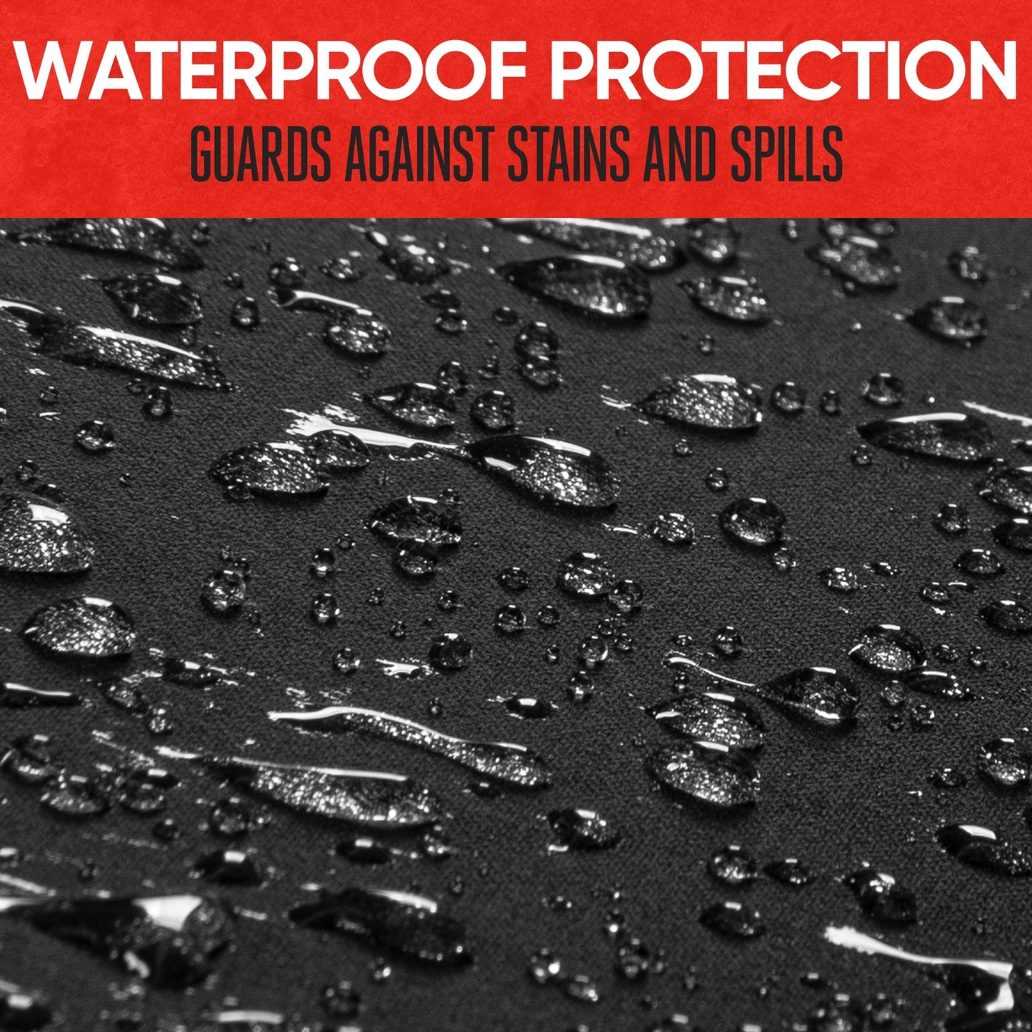 MotorTrend 2-Pack SpillGuard Wasserdichte Neopren-Vordersitzabdeckungen